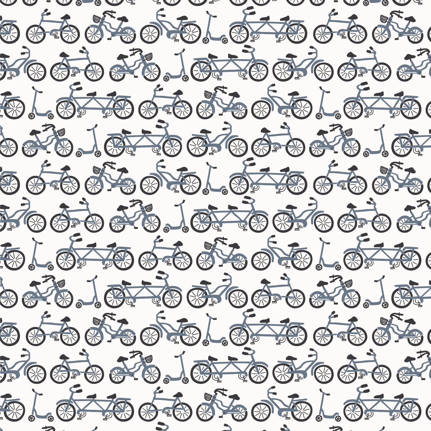 Iris Baby Tunic - Bikes Slate Blue