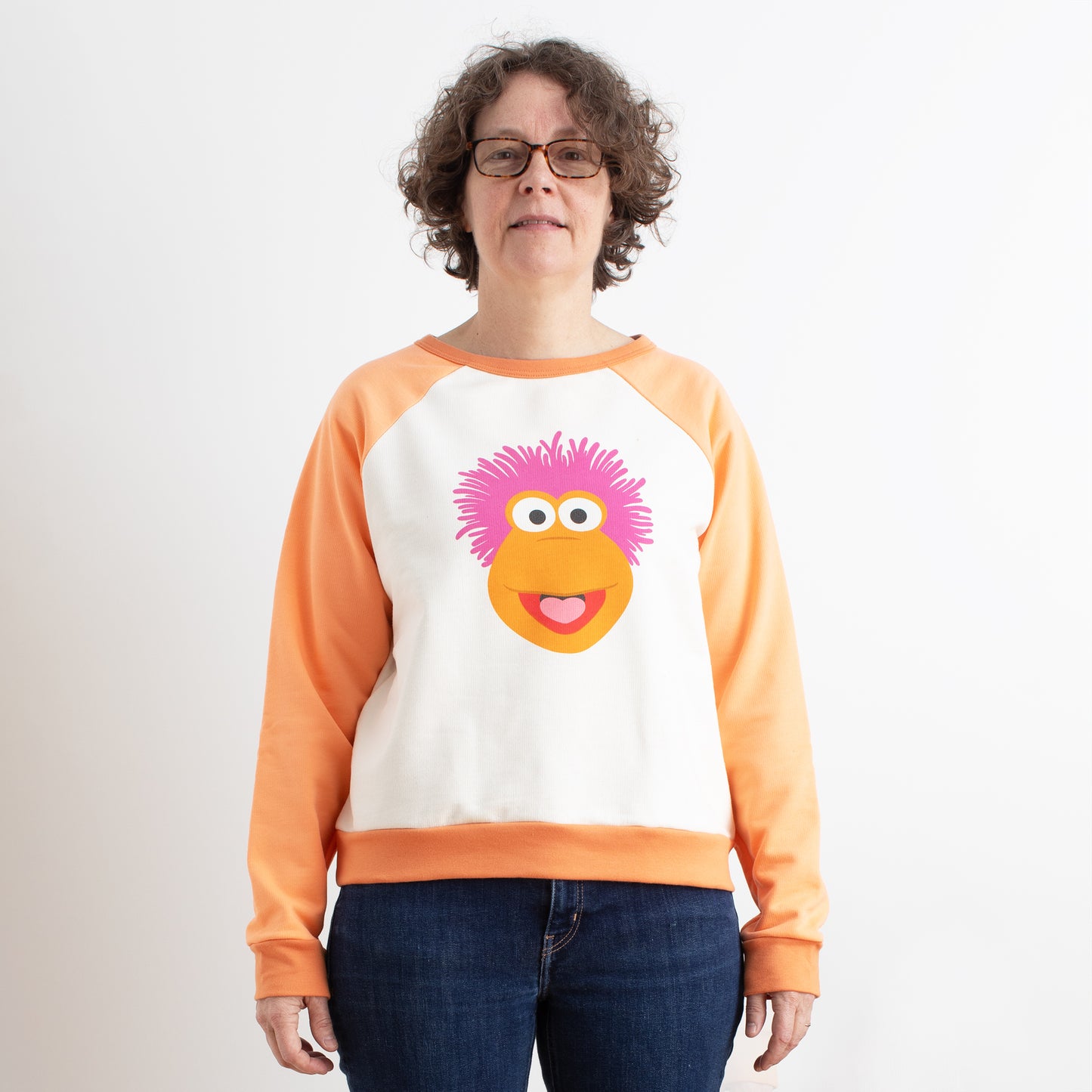 Adult Greenville Sweatshirt - Fraggle Rock - Gobo