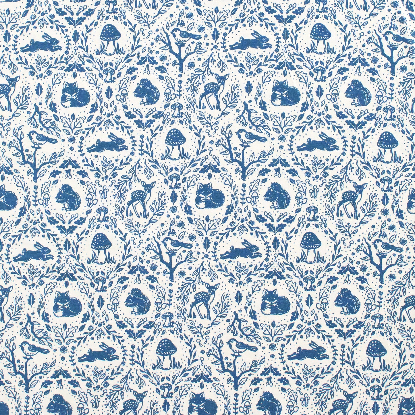 Sweatpants - Animal Tapestry Delft Blue