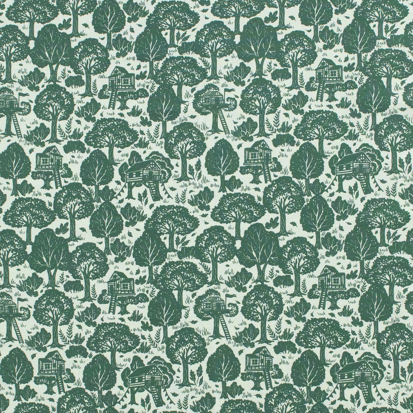 Sweatshirt - Treehouses Green