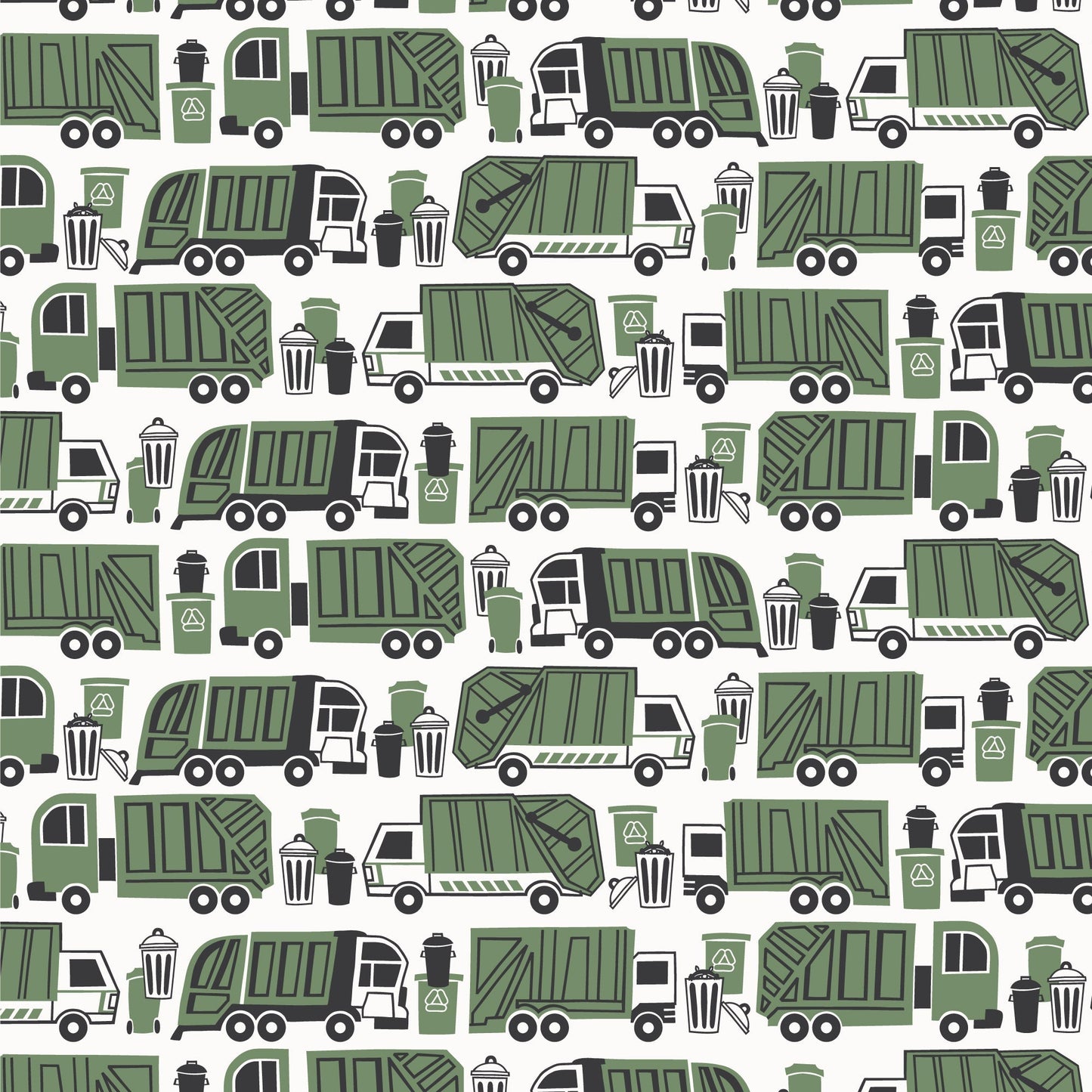 Tank Top - Garbage & Recycling Green - Pretty Much Perfect