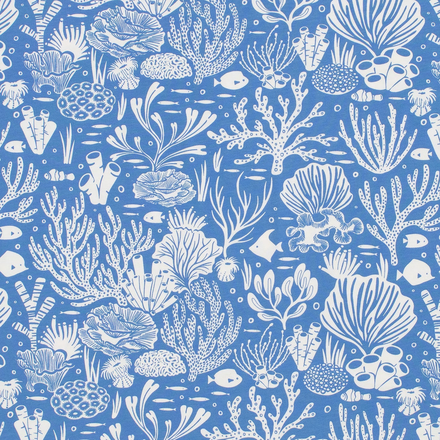 Valencia Dress - Corals Blue