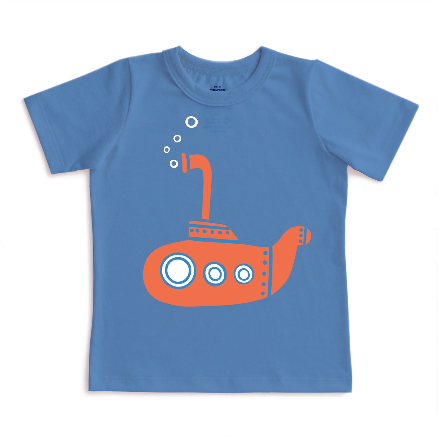 Short-Sleeve GRAPHIC Tee - Submarine Lake Blue