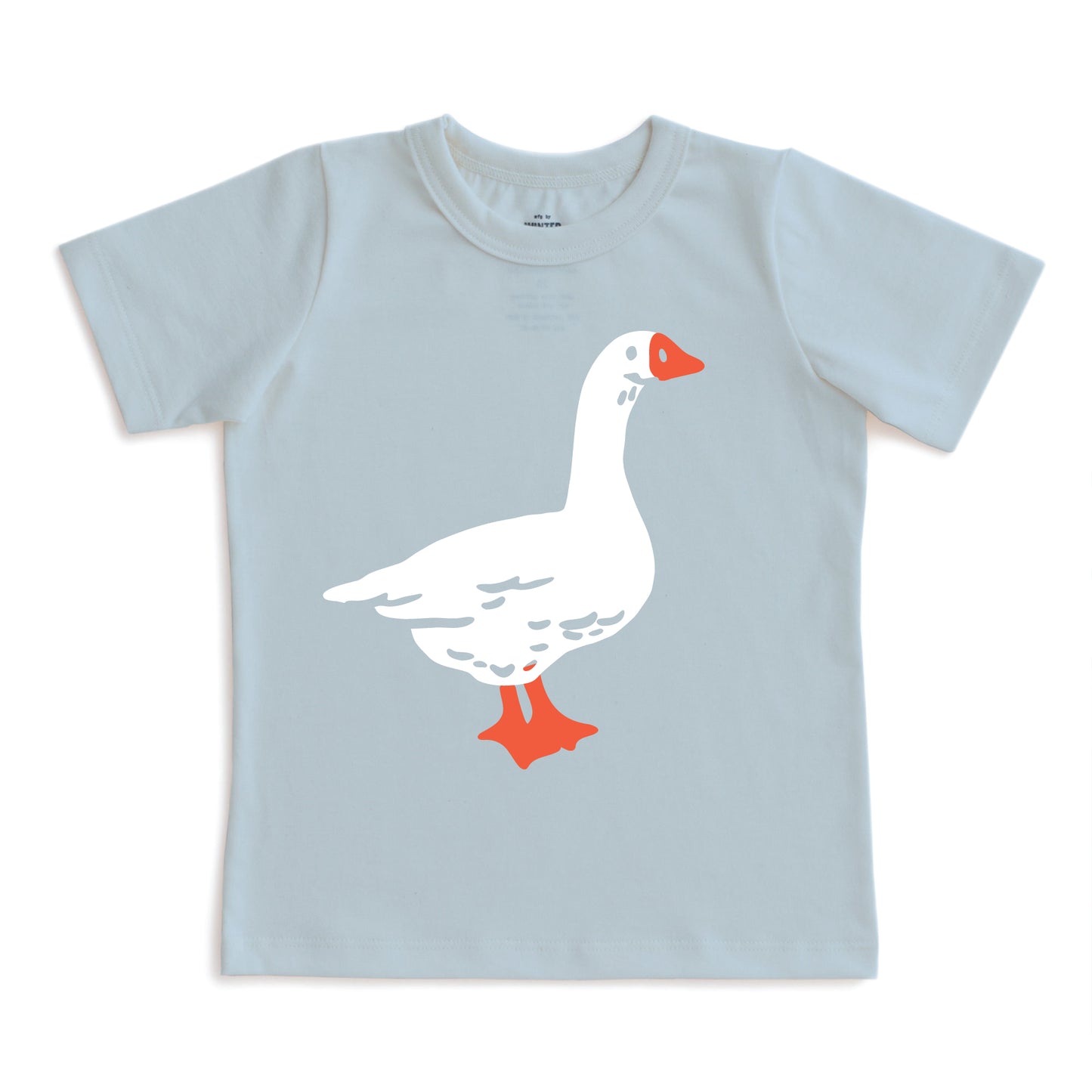 Short-Sleeve GRAPHIC Tee - Silly Goose Sky Blue