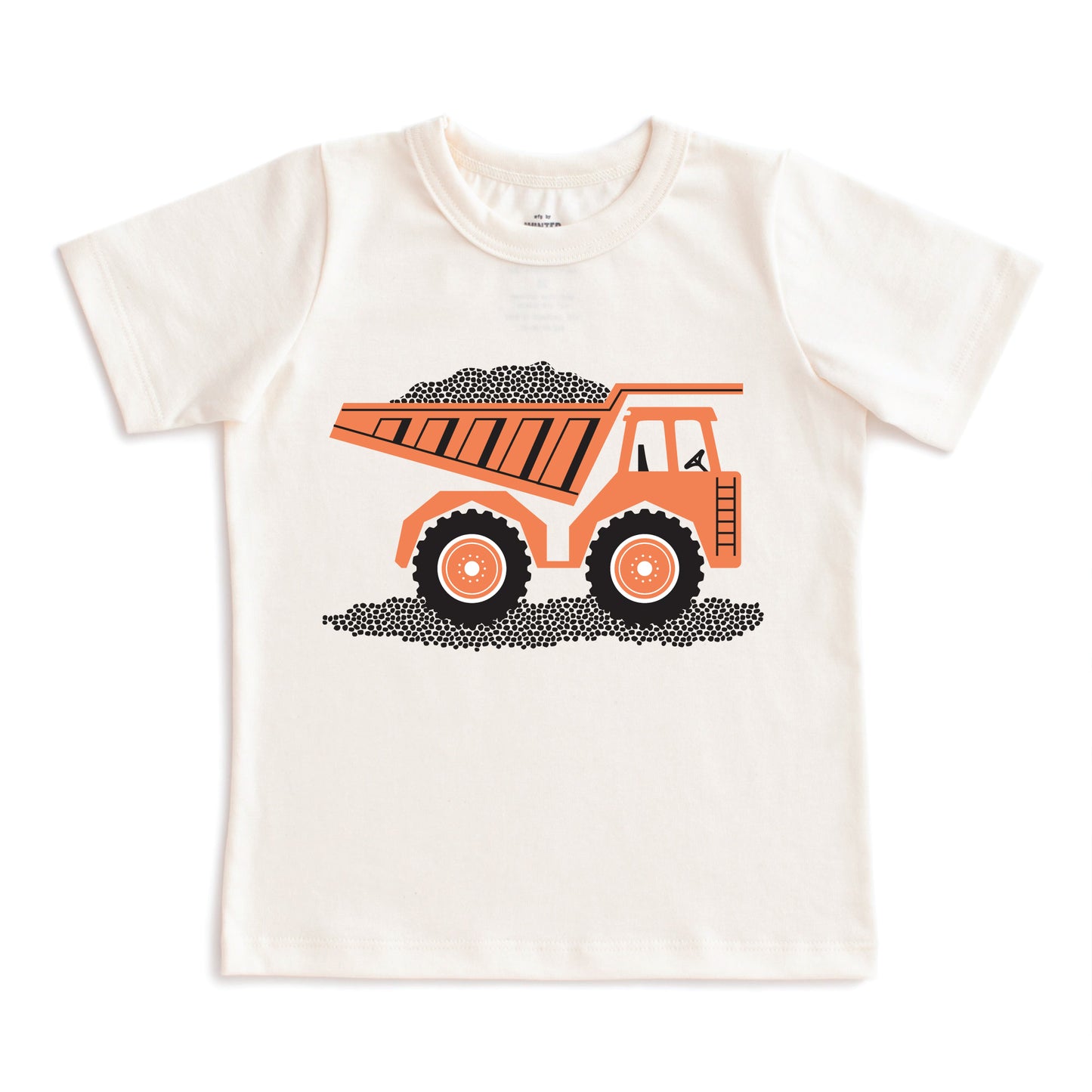 Short-Sleeve GRAPHIC Tee - Dump Truck Natural