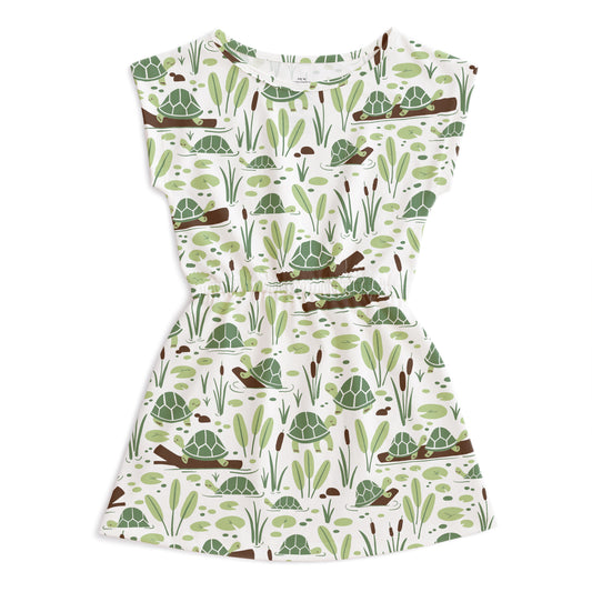 Sierra Dress - Turtles Green