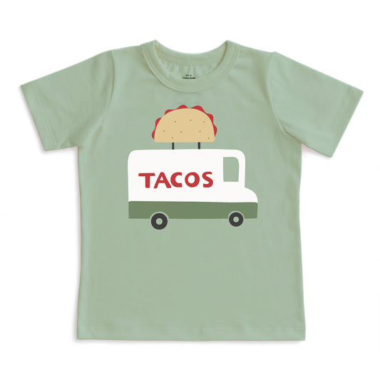 Short-Sleeve GRAPHIC Tee - Taco Truck Meadow Green