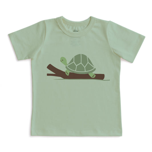 Short-Sleeve GRAPHIC Tee - Turtle Meadow Green