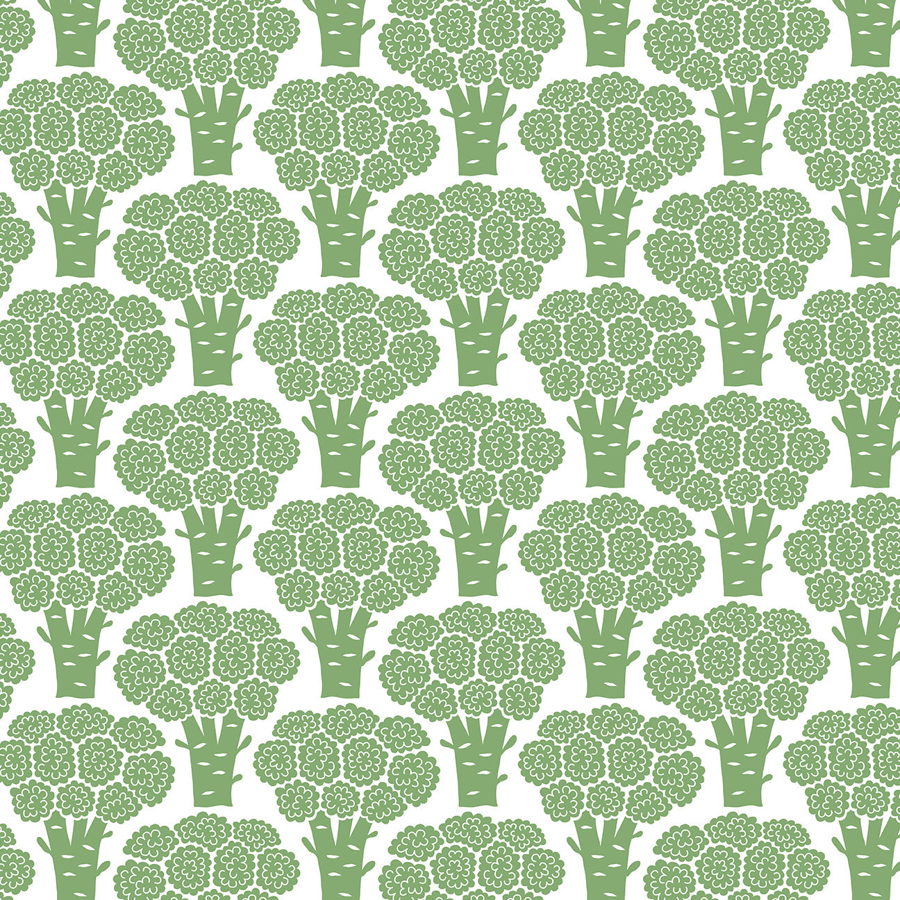 Long-Sleeve Tee - Broccoli Green