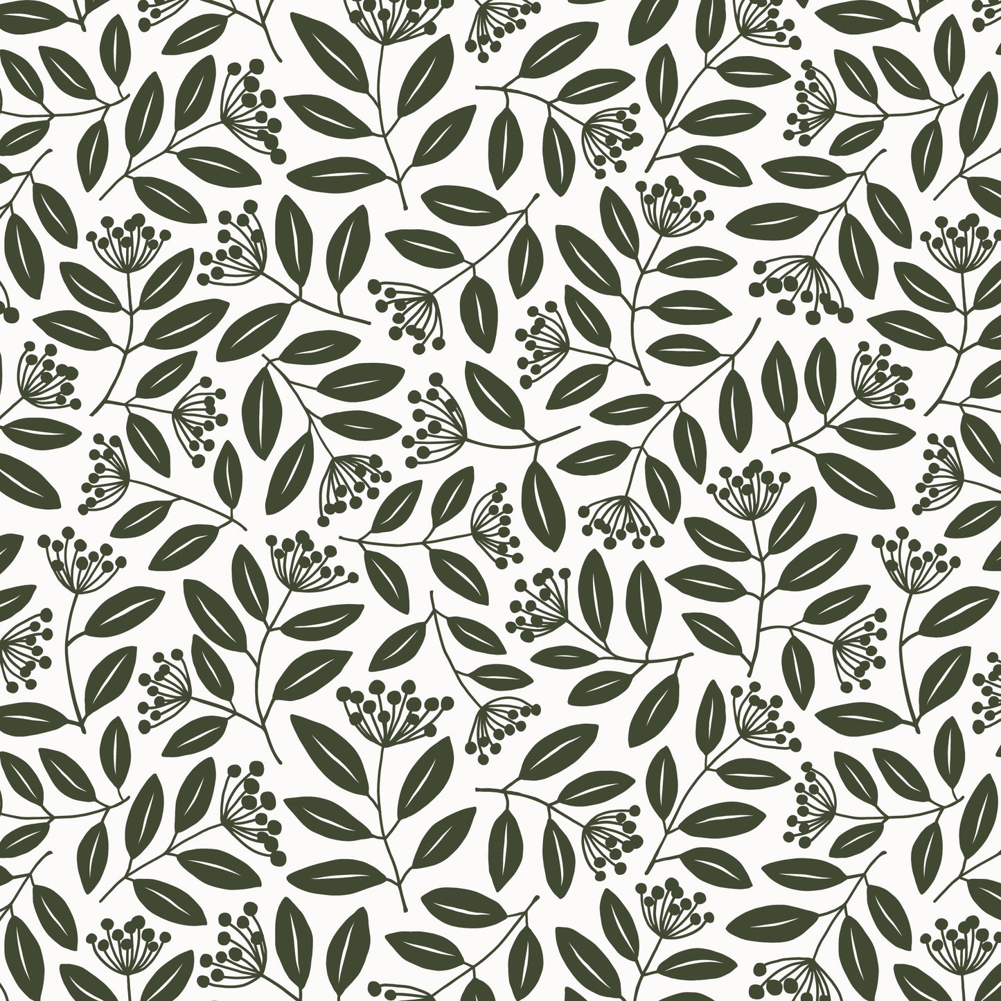 Long-Sleeve Lap Tee - Elderberries Dark Green