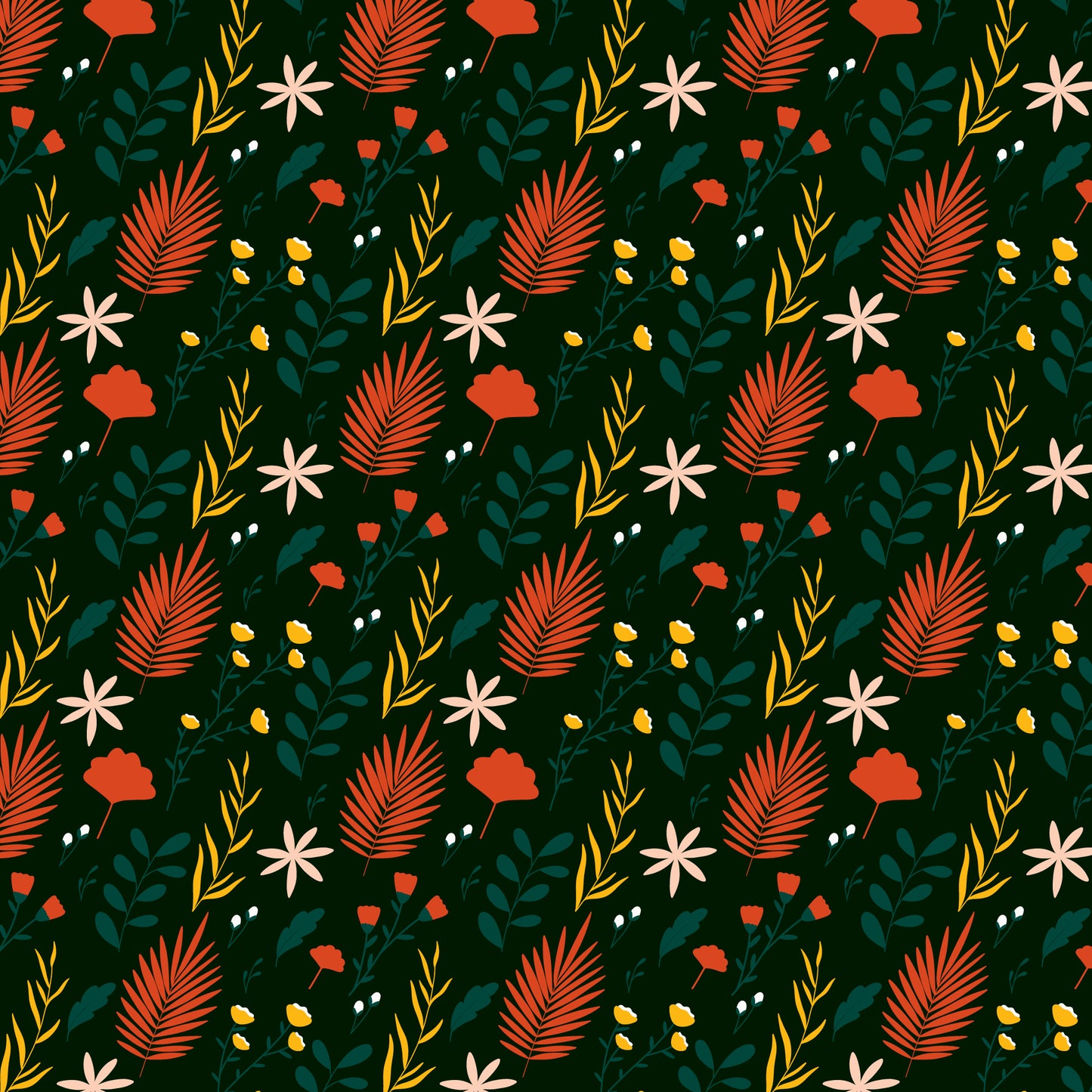 Long-Sleeve Lap Tee - Secret Garden Dark Green