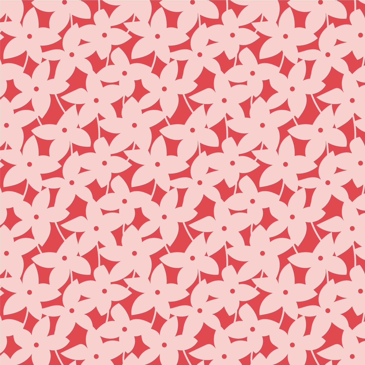 Short-Sleeve Lap Tee - Pinwheel Flowers Pink