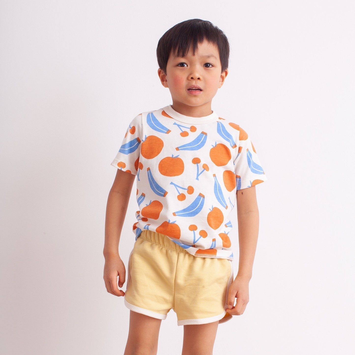 Short-Sleeve Tee - Ice Cream Mint & Blue