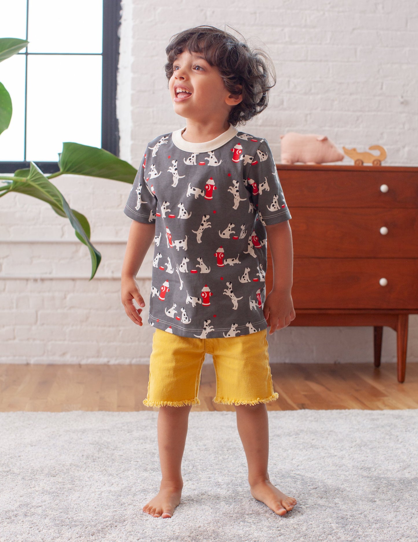 Short-Sleeve Tee - Construction Forest Green