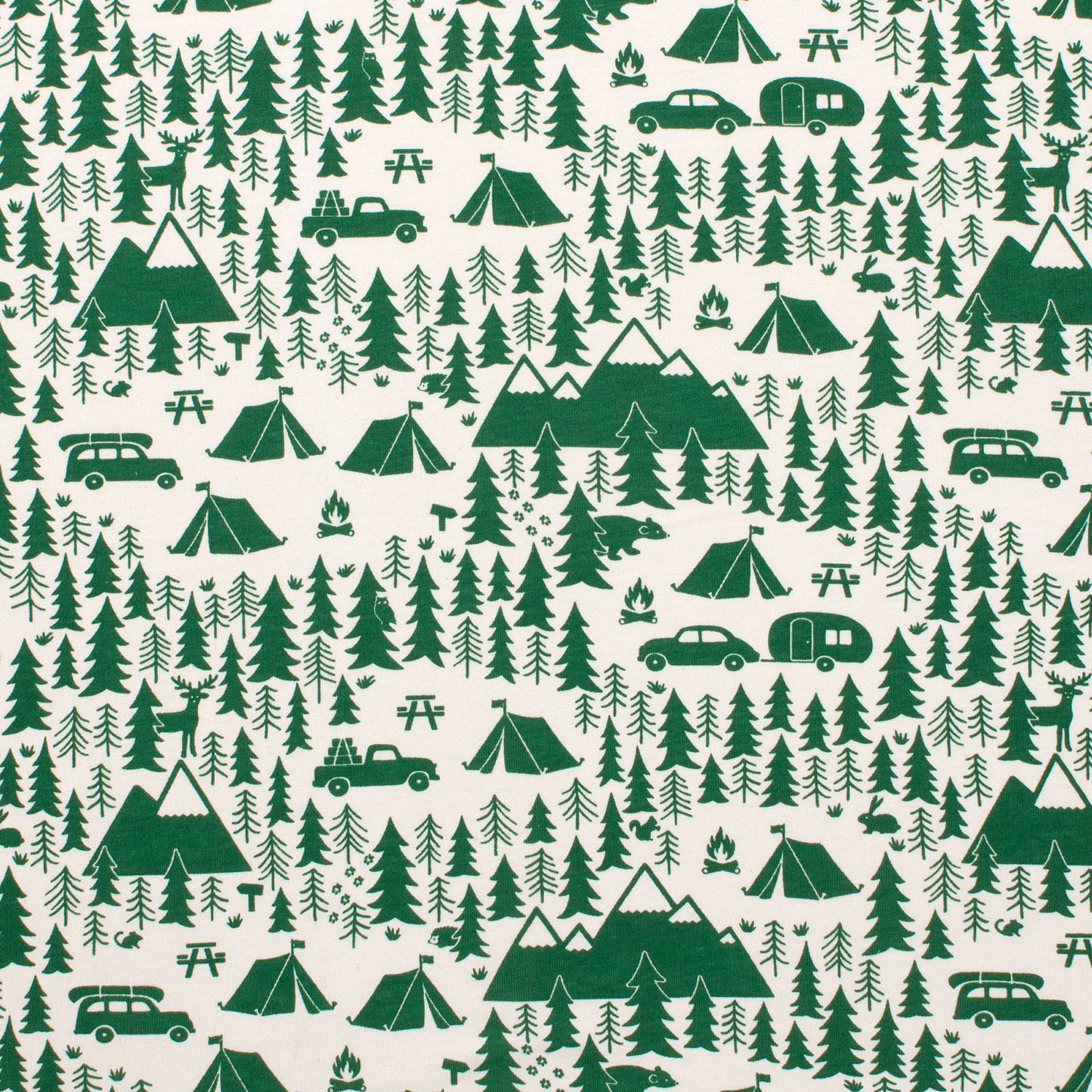 Short-Sleeve Lap Tee - Campground Green