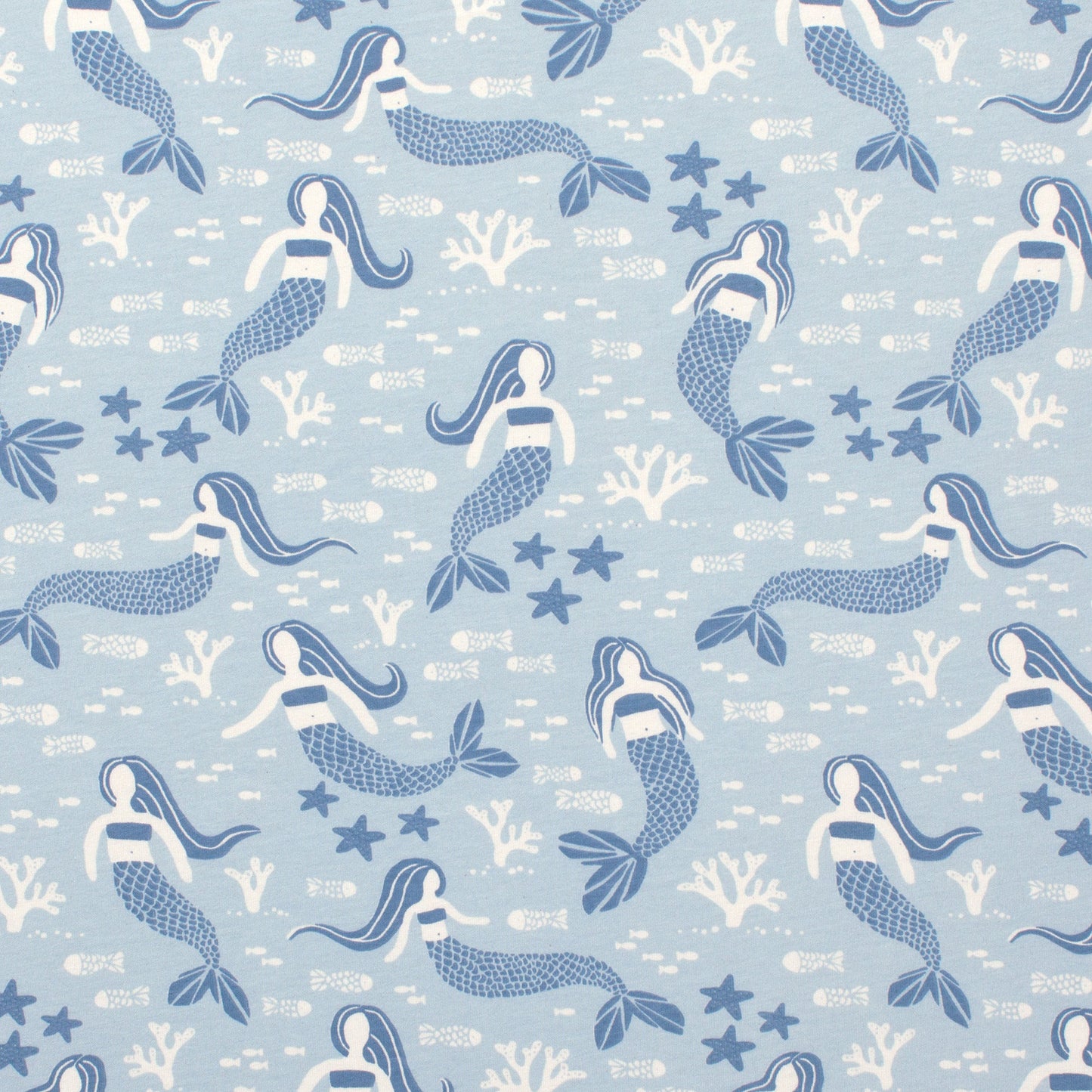 Short-Sleeve Lap Tee - Mermaids Blue