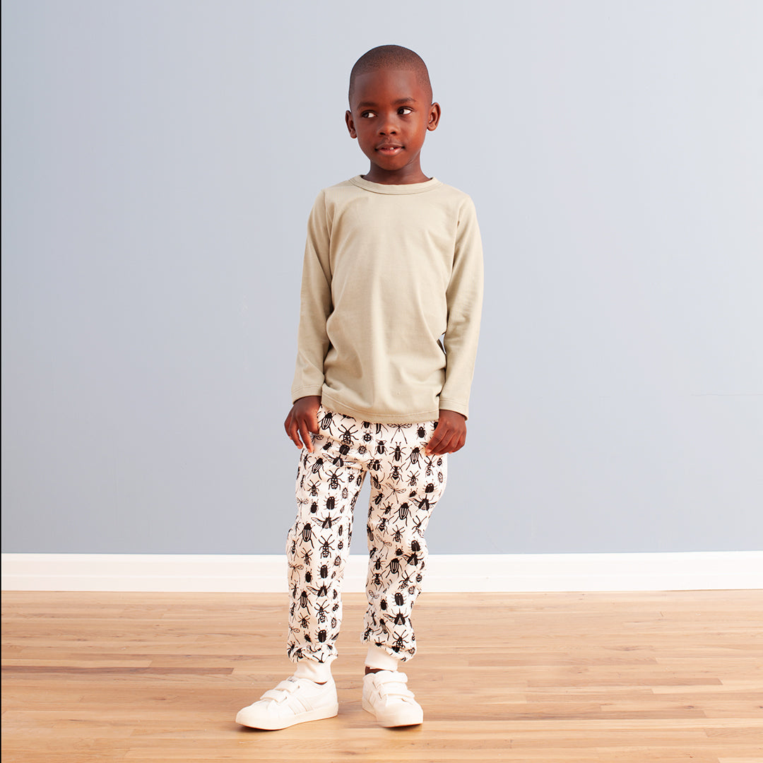 Sweatpants - Double-Decker Buses Red