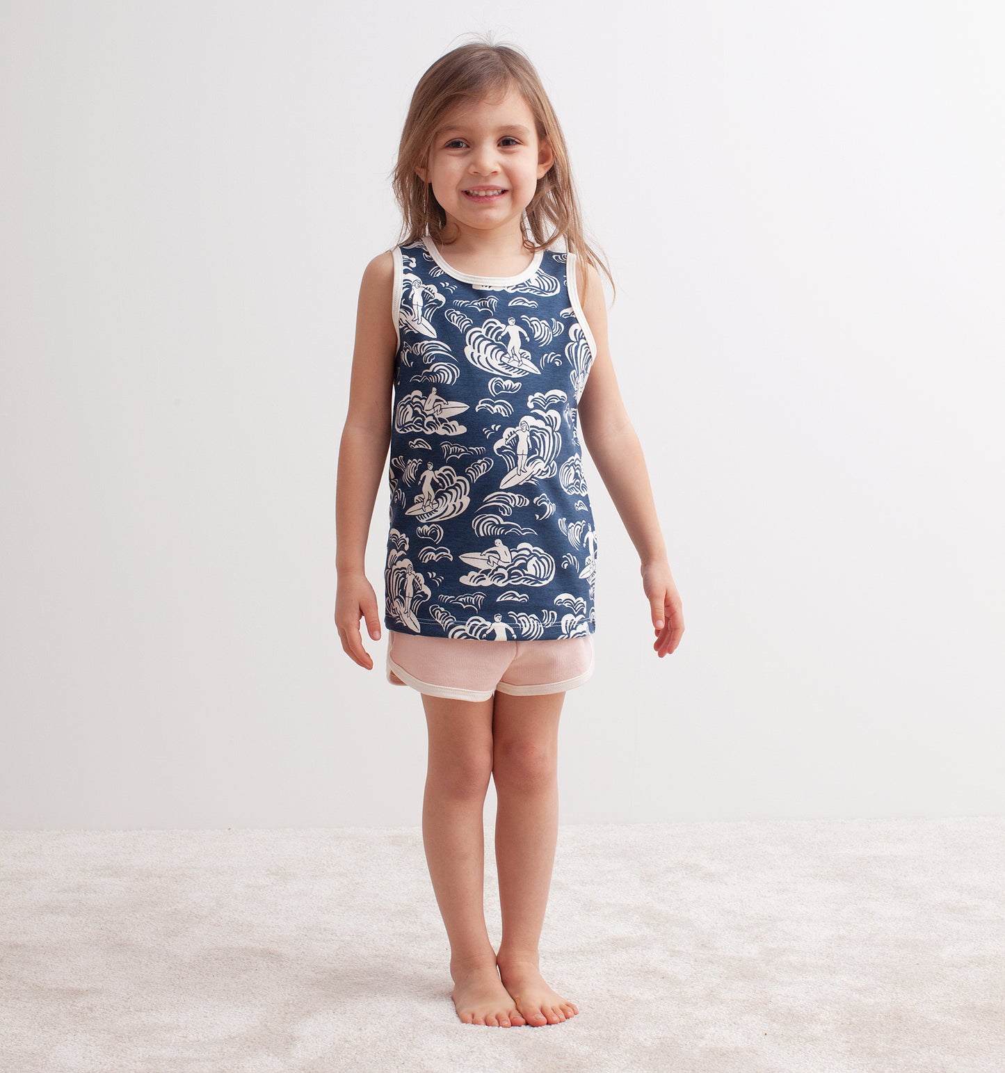 Tank Top - Construction Slate Blue & Grey