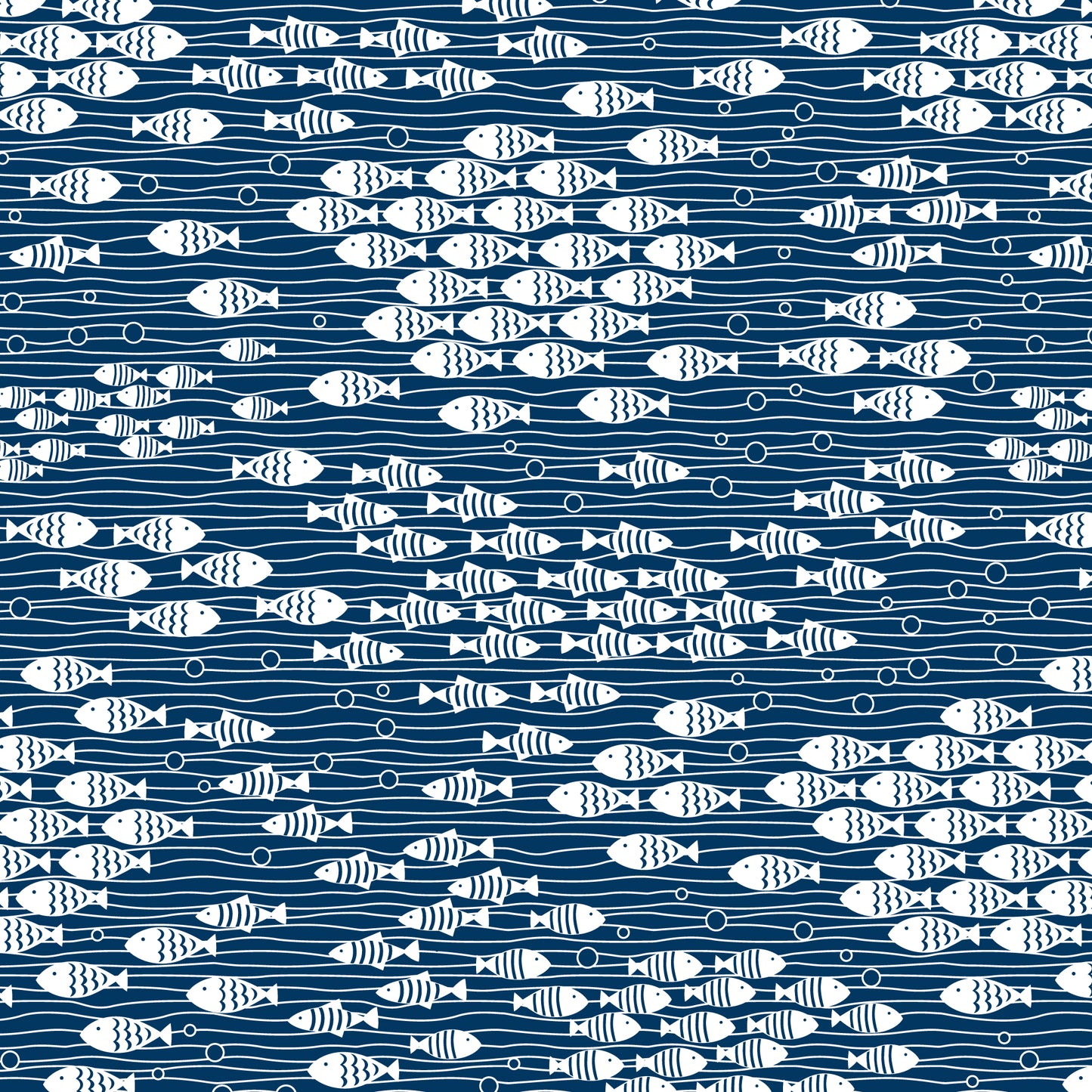 Long-Sleeve Lap Tee - Under the Sea Navy