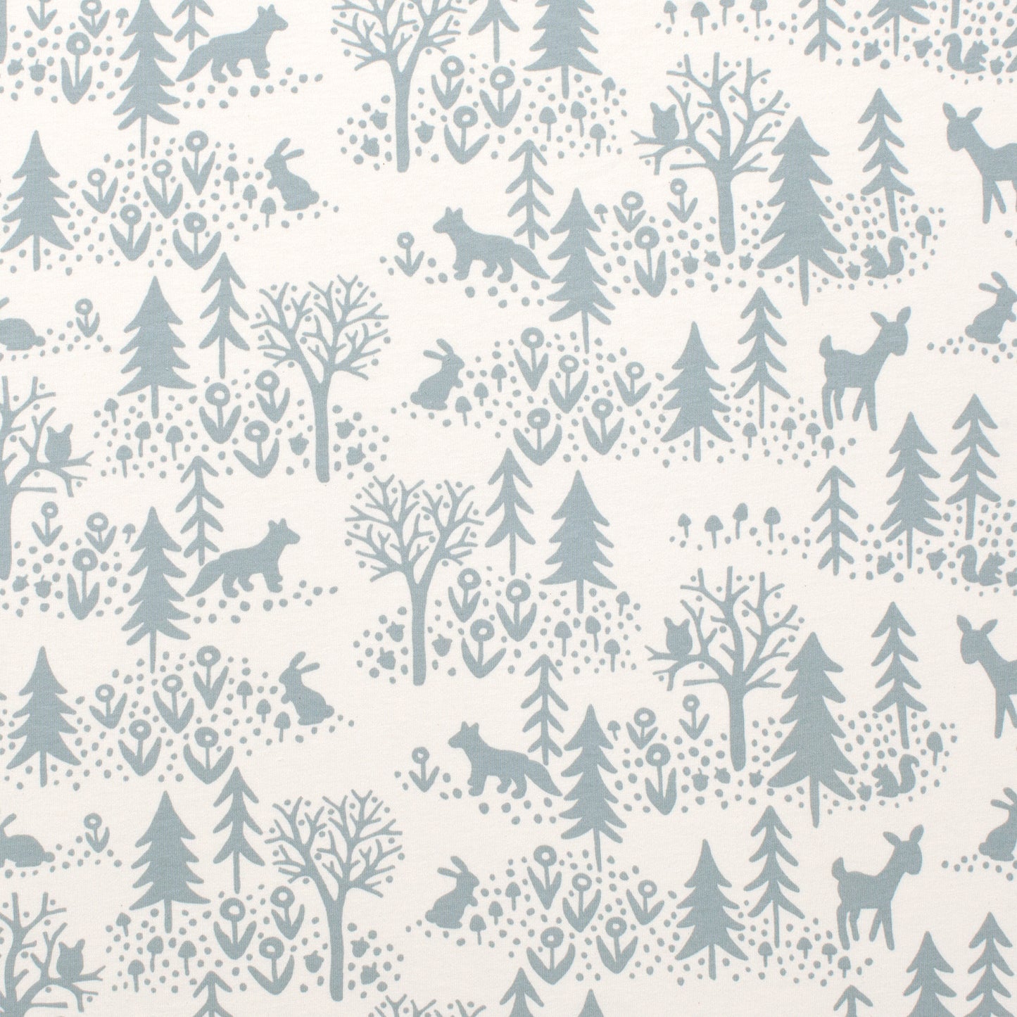 Long-Sleeve Lap Tee - Winter Scenic Pale Blue