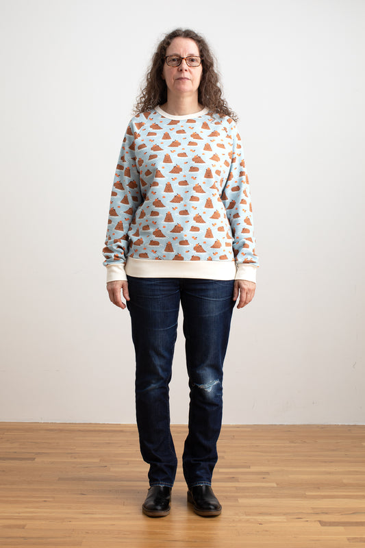 Adult Sweatshirt - Capybaras Blue