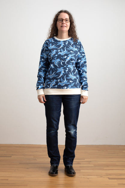 Adult Sweatshirt - Dragons Navy