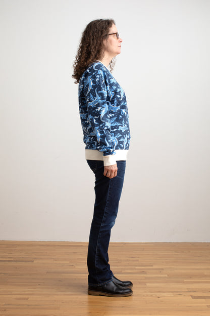 Adult Sweatshirt - Dragons Navy