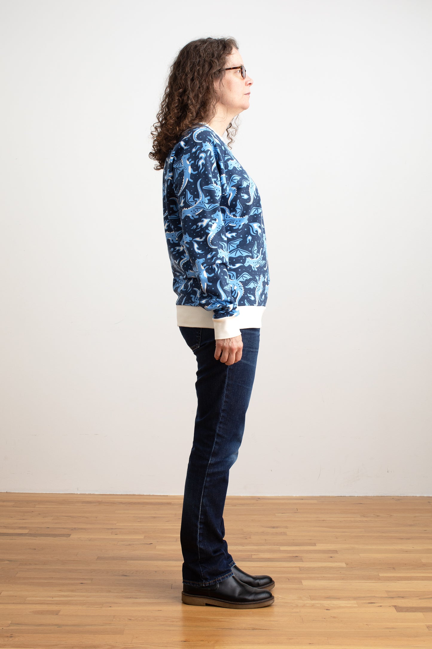 Adult Sweatshirt - Dragons Navy