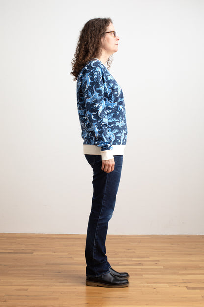 Adult Sweatshirt - Dragons Navy