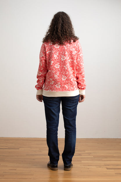 Adult Sweatshirt - Fairies Coral