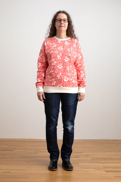 Adult Sweatshirt - Fairies Coral