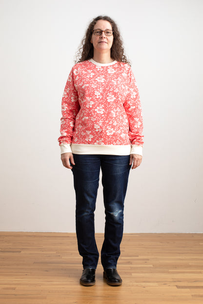Adult Sweatshirt - Fairies Coral