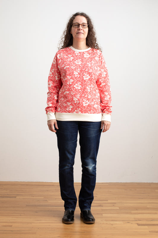 Adult Sweatshirt - Fairies Coral