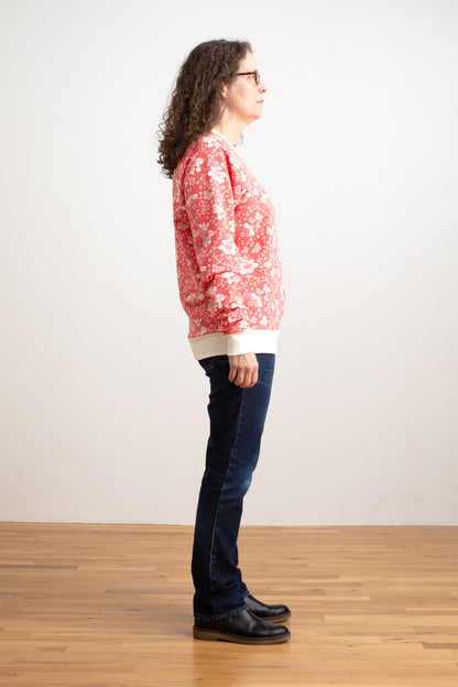 Adult Sweatshirt - Fairies Coral