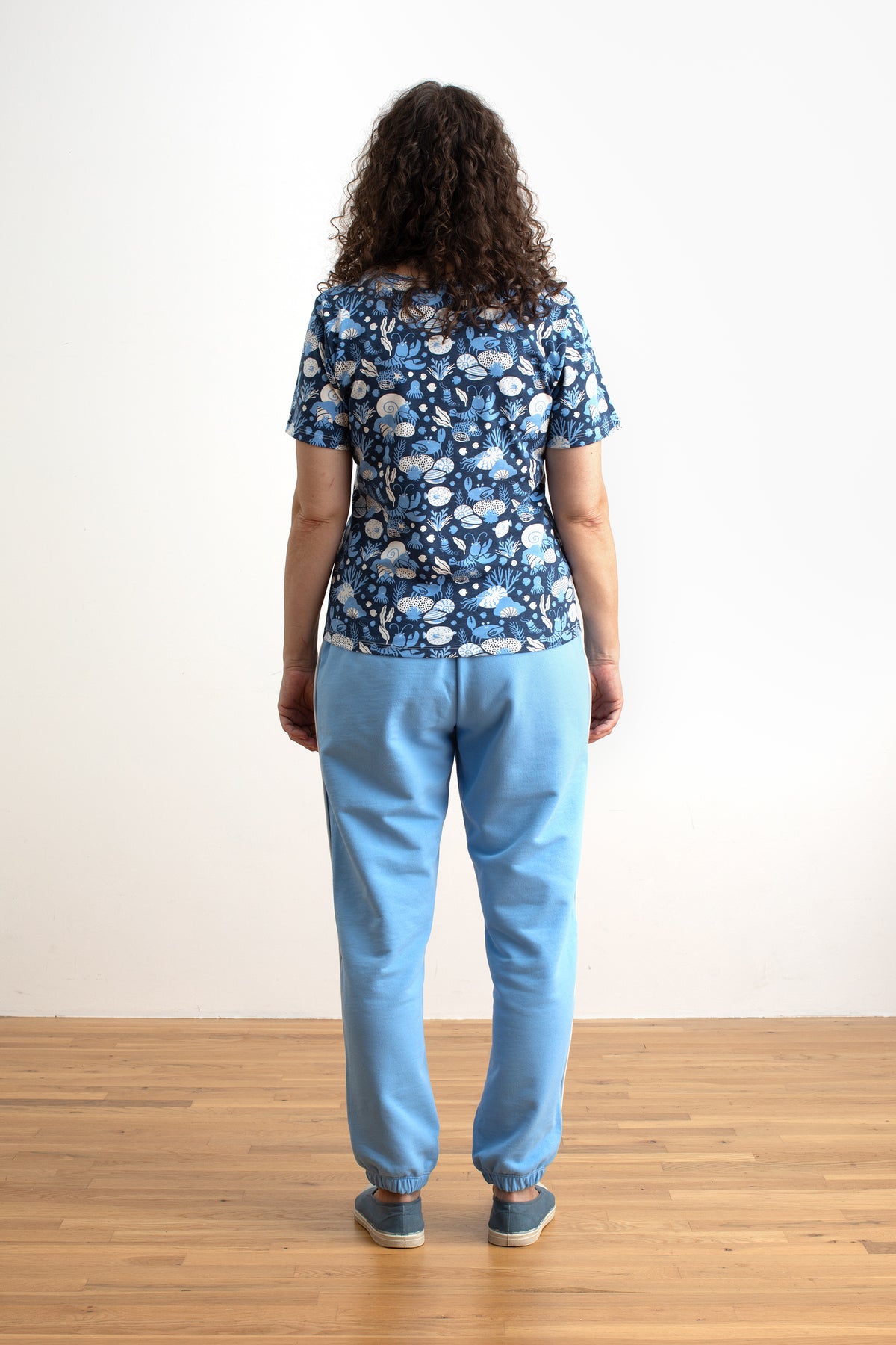 Adult Track Pants -  Cloud Blue