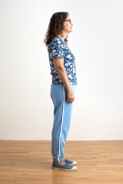 Adult Track Pants -  Cloud Blue
