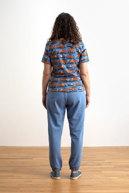Adult Track Pants -  Lake Blue
