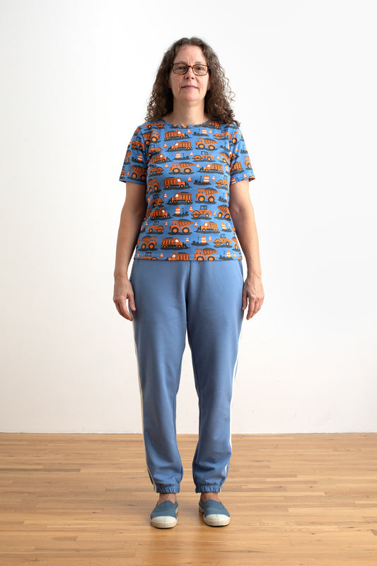 Adult Track Pants -  Lake Blue