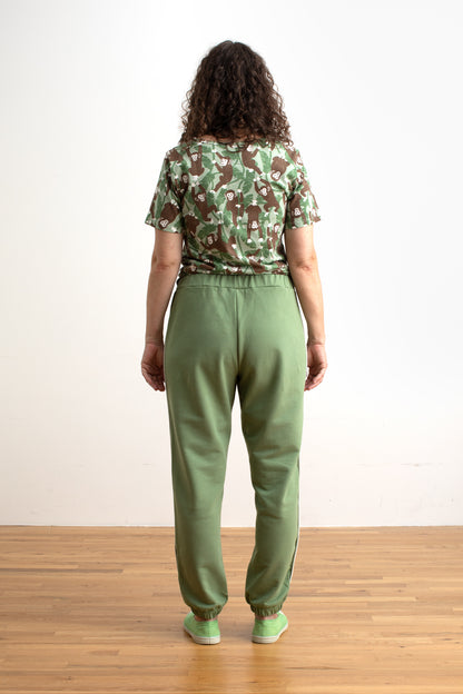 Adult Track Pants -  Leaf Green