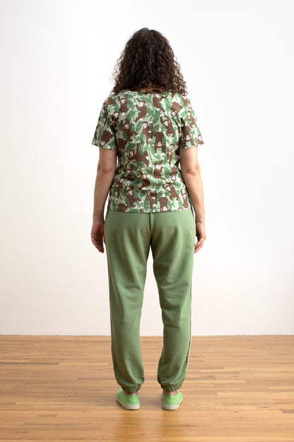Adult Track Pants -  Leaf Green