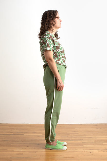 Adult Track Pants -  Leaf Green
