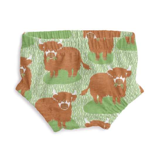 Bloomers - Highland Cows Green