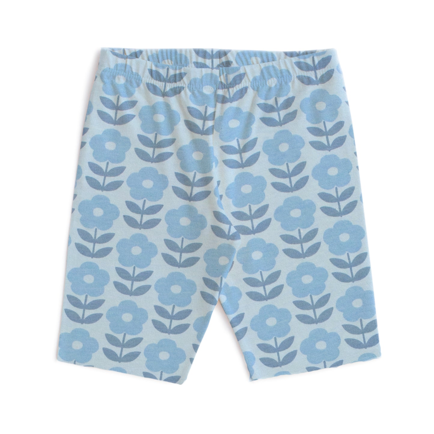 Bike Shorts - Danish Flowers Blue