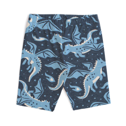 Bike Shorts - Dragons Navy