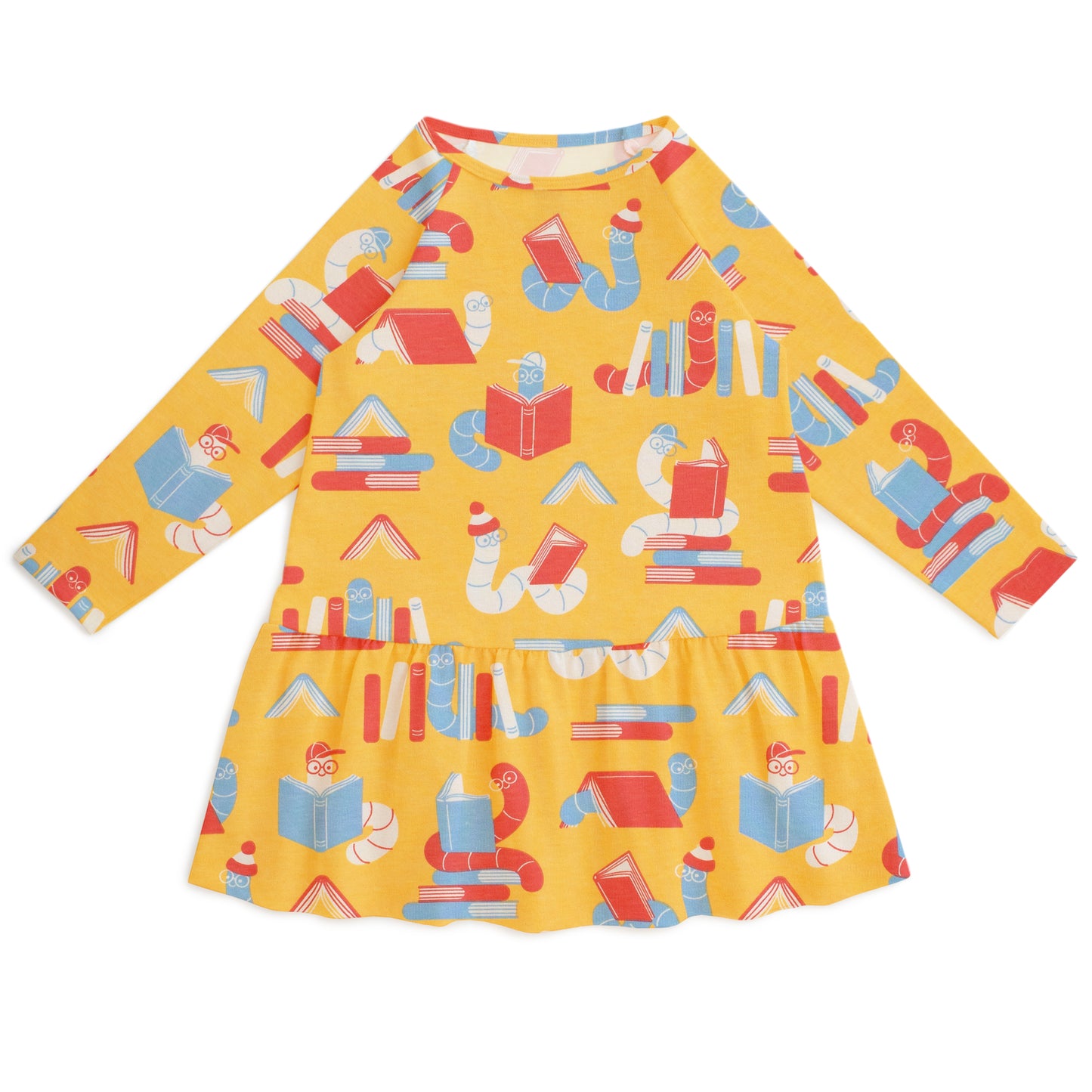 Chicago Dress - Bookworms Yellow