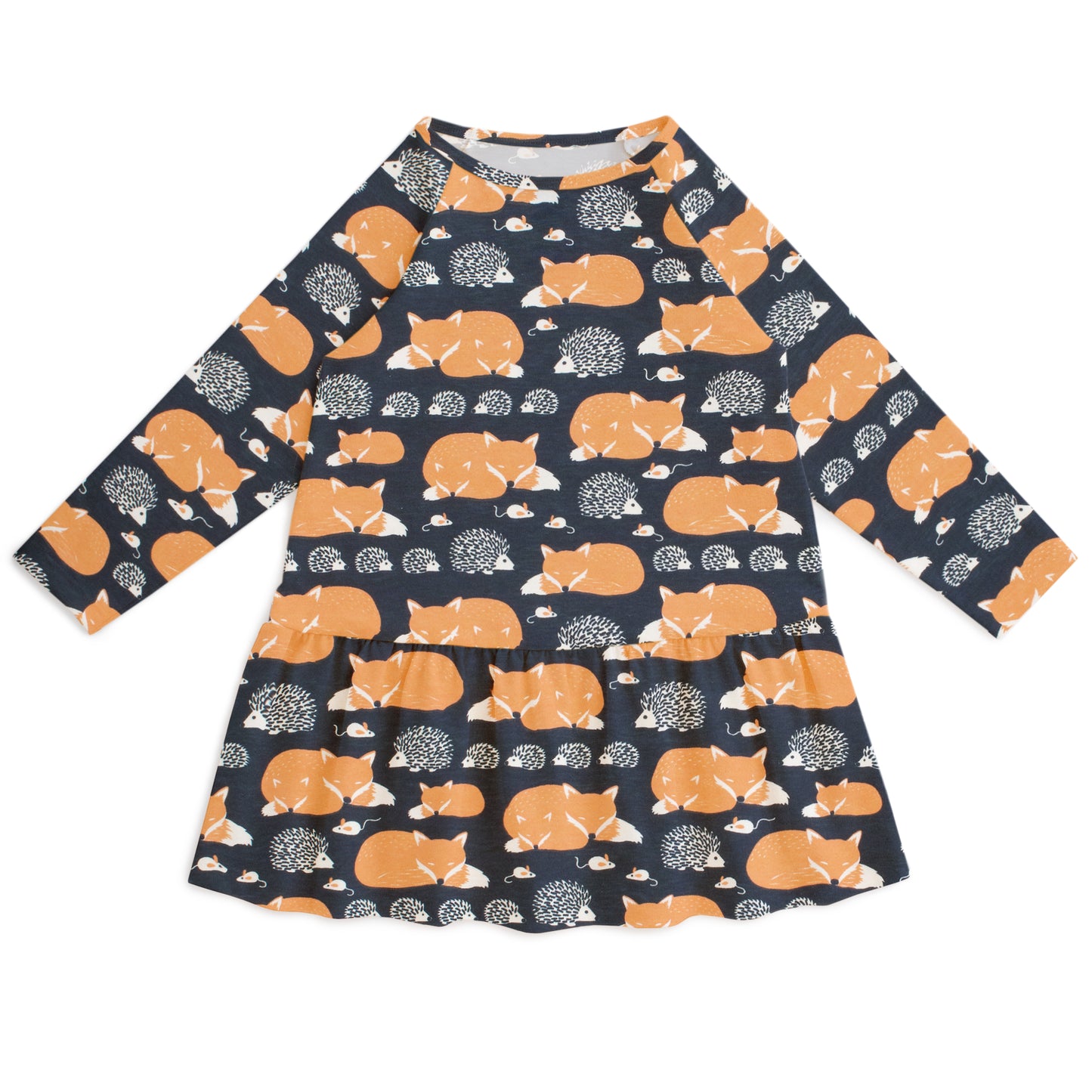 Chicago Dress - Foxes & Hedgehogs Night Sky
