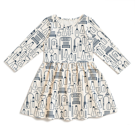 Calgary Dress - Chemistry Navy