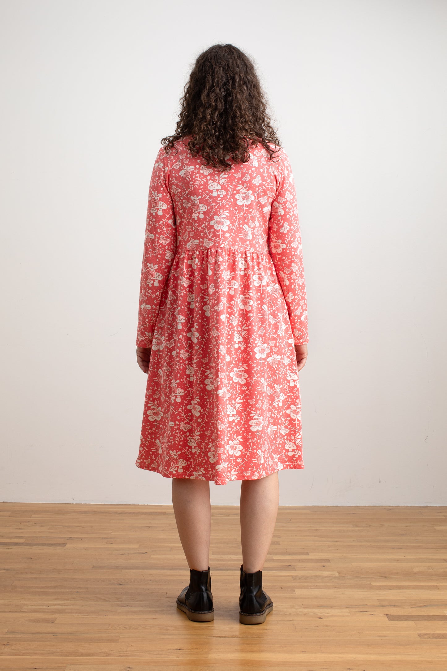 Copenhagen Dress - Fairies Coral