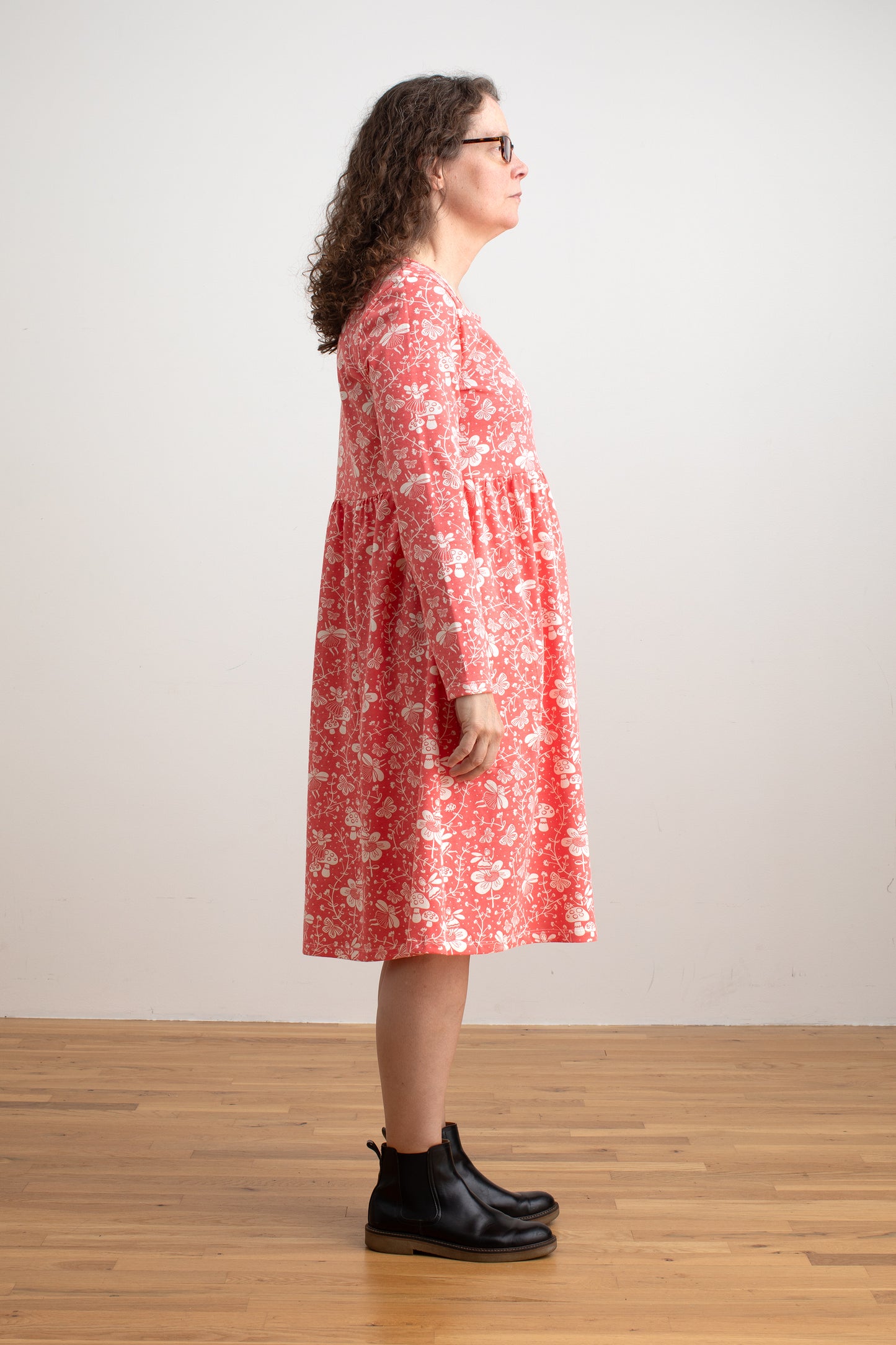 Copenhagen Dress - Fairies Coral