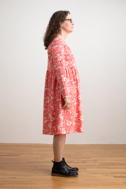 Copenhagen Dress - Fairies Coral